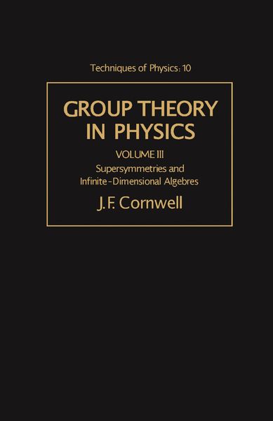 Produktbild: Supersymmetries and Infinite-Dimensional Algebras
