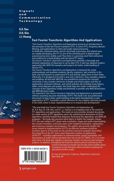 Produktbild: Fast Fourier Transform - Algorithms and Applications