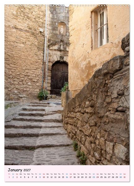 Produktbild: Provence &ndash; Scenic Villages of France (Wall Calendar 2027 DIN A2 portrait), CALVENDO 12 Month Wall Calendar