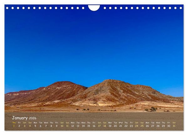 Produktbild: Namibia - African Beauty (Wall Calendar 2026 DIN A4 landscape), CALVENDO 12 Month Wall Calendar