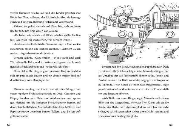 Produktbild: Die Gr&uuml;nen Piraten &ndash; Krumme Tour auf dem H&uuml;hnerhof