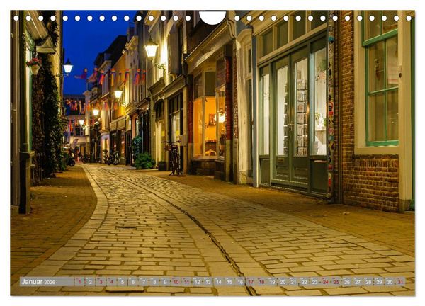 Produktbild: Ein Blick auf Vlissingen in Zeeland (Wandkalender 2026 DIN A4 quer), CALVENDO Monatskalender