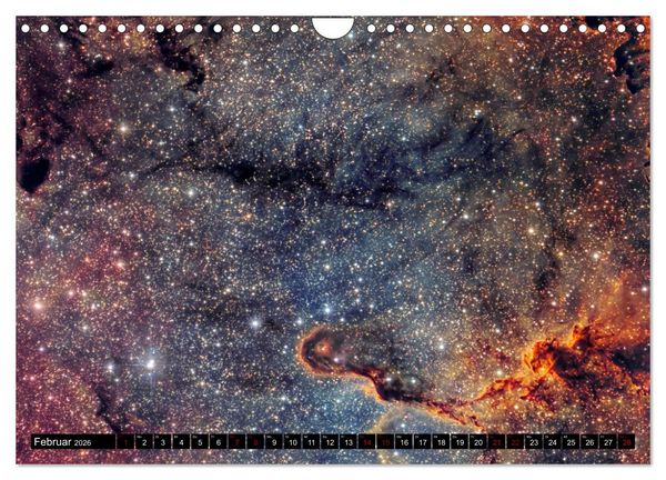Produktbild: Deepsky 2026 (Wandkalender 2026 DIN A4 quer), CALVENDO Monatskalender
