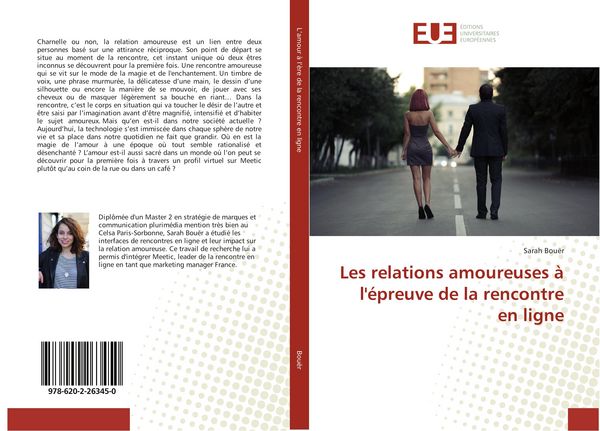 Produktbild: Les relations amoureuses &agrave; l'&eacute;preuve de la rencontre en ligne