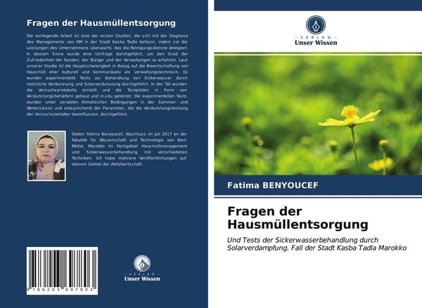 Fragen der Hausmüllentsorgung, Taschenbuch von Fatima Benyoucef, Verlag Unser Wissen, 9786203697803