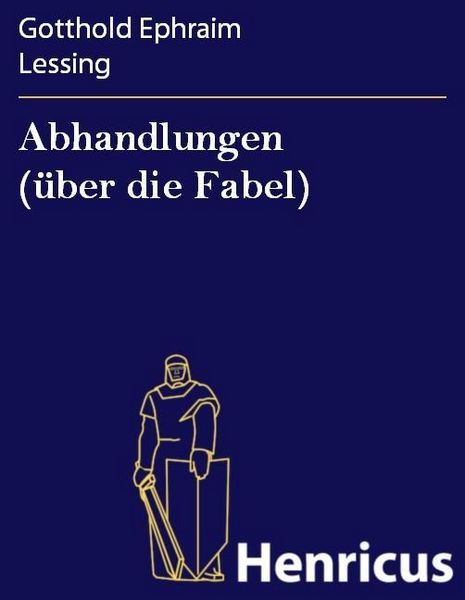 Produktbild: Abhandlungen (&uuml;ber die Fabel)