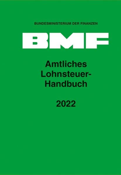 Produktbild: Amtliches Lohnsteuer-Handbuch 2022