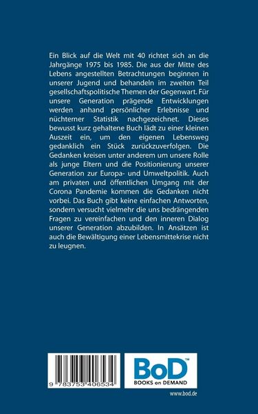 Produktbild: Ein Blick auf die Welt mit 40
