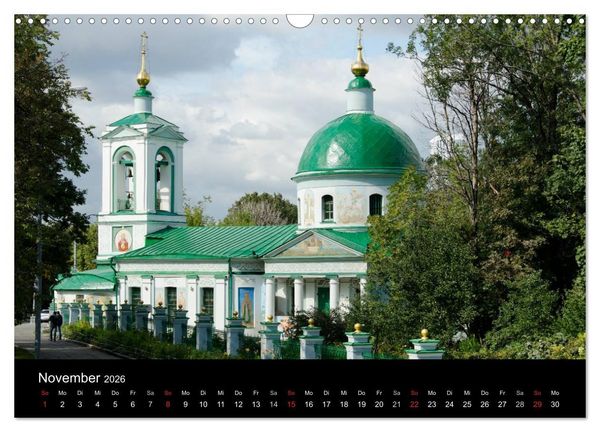 Produktbild: Moskau - Moscow (Wandkalender 2026 DIN A3 quer), CALVENDO Monatskalender