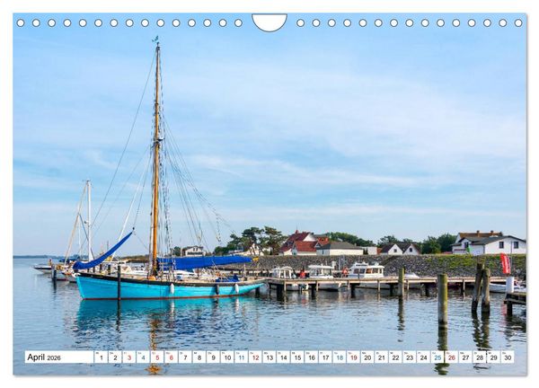 Produktbild: Schiff und Segel - HIDDENSEE (Wandkalender 2026 DIN A4 quer), CALVENDO Monatskalender