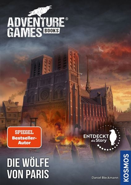 Adventure Games - Books: Die Wölfe von Paris, Taschenbuch von Daniel Bleckmann, Kosmos, 9783440175606