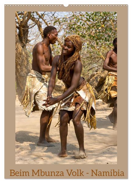 Produktbild: Beim Mbunza Volk - Namibia (Wandkalender 2026 DIN A2 hoch), CALVENDO Monatskalender