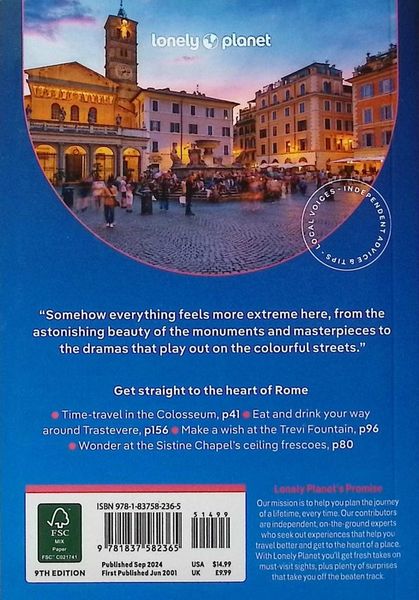 Produktbild: Lonely Planet Pocket Rome