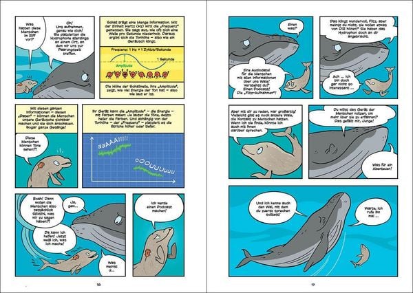 Produktbild: Superbrain-Comics - Die Geheimnisse der Wale
