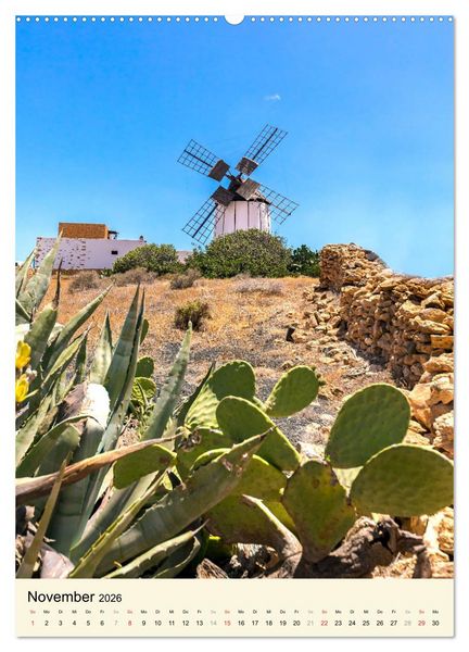 Produktbild: FUERTEVENTURA Bezaubernde Kanareninsel (Wandkalender 2026 DIN A2 hoch), CALVENDO Monatskalender