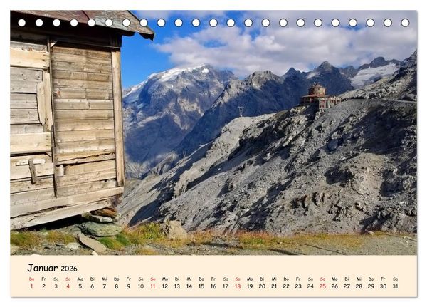 Produktbild: S&uuml;dtirol - Zwischen Ortler und Dolomiten (Tischkalender 2026 DIN A5 quer), CALVENDO Monatskalender