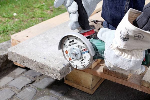 Produktbild: Kwb 796570 Diamanttrennscheibe Durchmesser 125mm Bohrungs-&Oslash; 22mm 1St.