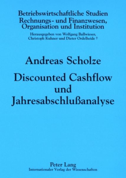 Produktbild: Discounted Cashflow und Jahresabschlu&szlig;analyse