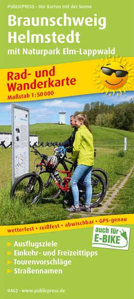 Produktbild: Braunschweig - Helmstedt mit Naturpark Lappwald 1:50 000