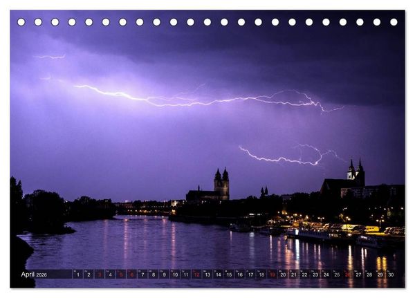 Produktbild: Mein Magdeburg (Tischkalender 2026 DIN A5 quer), CALVENDO Monatskalender