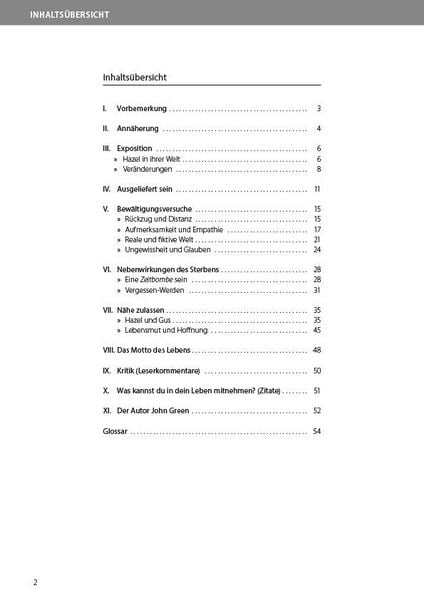 Produktbild: Das Schicksal ist ein mieser Verr&auml;ter &ndash; John Green &ndash; Sch&uuml;lerarbeitsheft