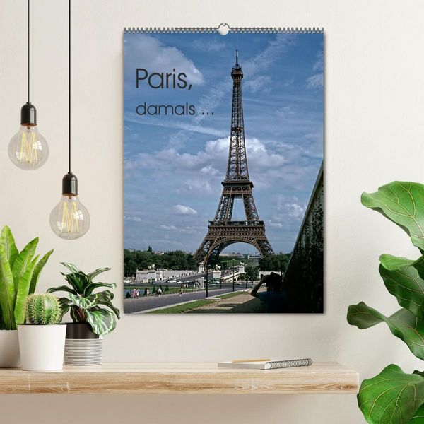 Produktbild: Paris, damals ... (Wandkalender 2026 DIN A2 hoch), CALVENDO Monatskalender