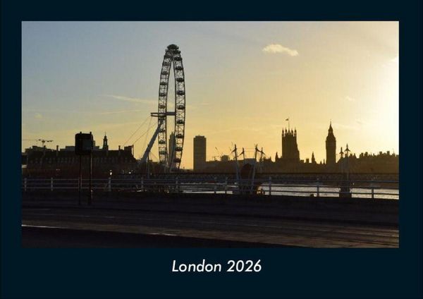London 2026 Fotokalender DIN A4