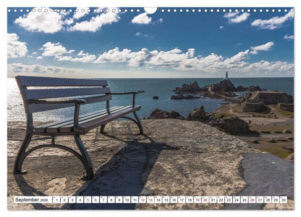 Produktbild: Jersey - Die Insel im &Auml;rmelkanal (Wandkalender 2026 DIN A3 quer), CALVENDO Monatskalender