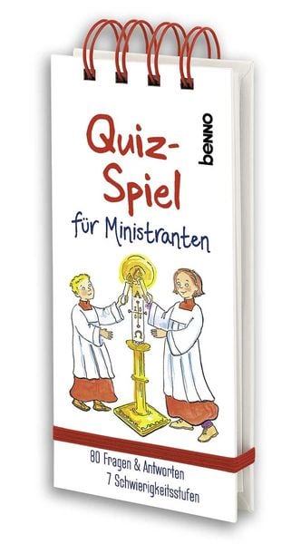 Quiz-Spiel für Ministranten, Gebundene Ausgabe von , St. Benno, 978-3-7462-6205-5