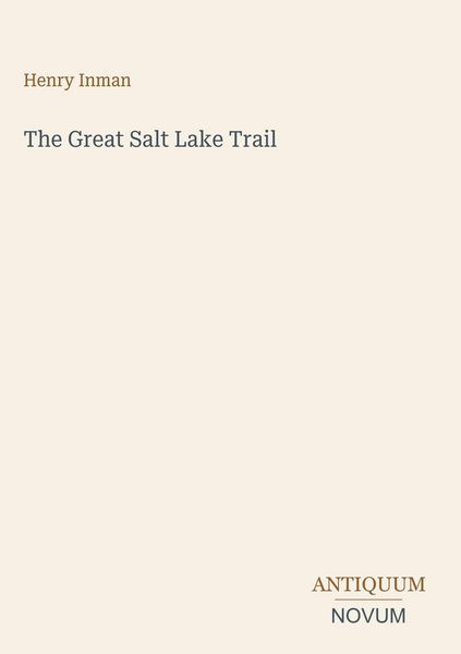 Produktbild: The Great Salt Lake Trail