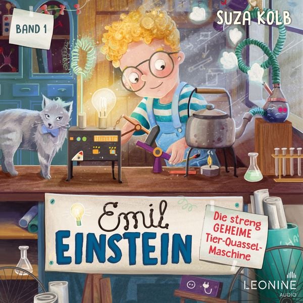 Produktbild: Emil Einstein (Bd. 1): Die streng geheime Tier-Quassel-Maschine