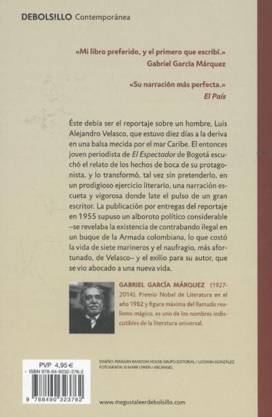 Produktbild: Relato de un n&aacute;ufrago