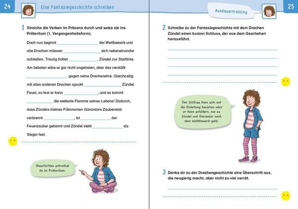Produktbild: &Uuml;bungsheft - Aufsatz 4. Klasse