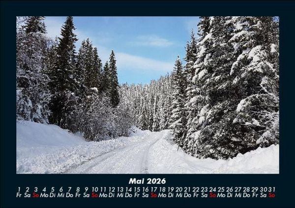 Produktbild: Winterzauber 2026 Fotokalender DIN A5