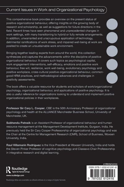 Produktbild: Advancing Positive Organizational Behaviour