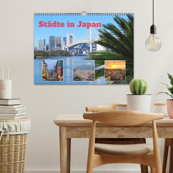 Produktbild: St&auml;dte in Japan (Wandkalender 2027 DIN A3 quer), CALVENDO Monatskalender