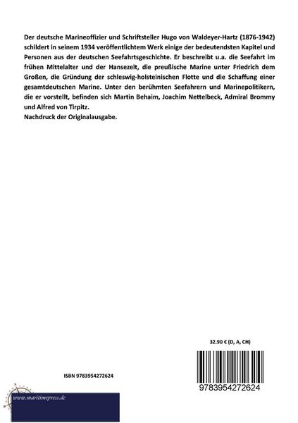 Produktbild: M&auml;nner und Bilder deutscher Seefahrt