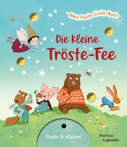 Produktbild: Mein Puste-Licht-Buch: Die kleine Tr&ouml;ste-Fee