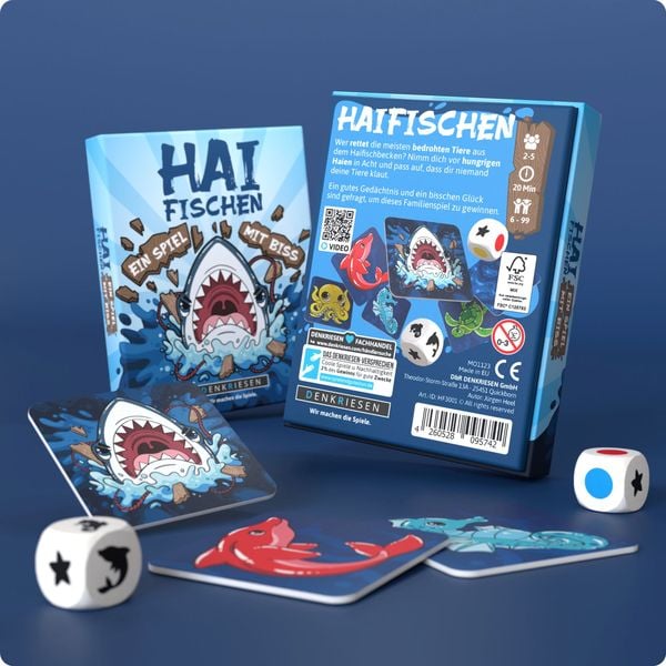 Produktbild: DENKRIESEN - Haifischen - "Ein Spiel mit Biss"