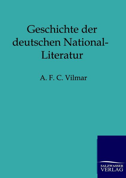 Produktbild: Geschichte der deutschen National-Literatur