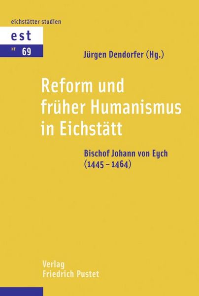 Produktbild: Reform und fr&uuml;her Humanismus in Eichst&auml;tt