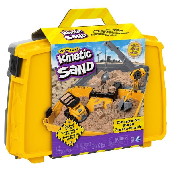 Produktbild: Kinetic Sand Baustellen Koffer