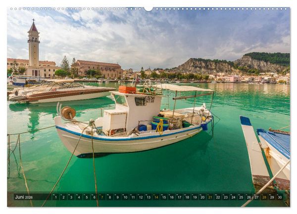 Produktbild: Zakynthos - Griechische Idylle im Ionischen Meer (Wandkalender 2026 DIN A2 quer), CALVENDO Monatskalender