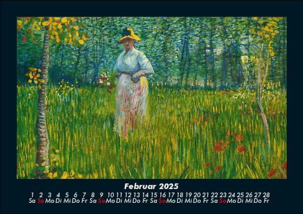 Produktbild: Kunstkalender 2025 Fotokalender DIN A5