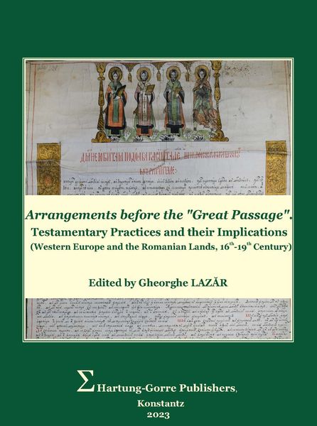 Produktbild: Arrangements before the &ldquo;Great Passage&rdquo;