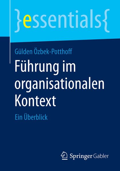 Produktbild: F&uuml;hrung im organisationalen Kontext