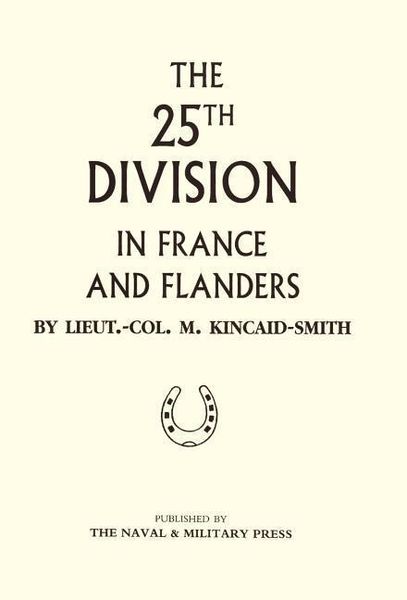 Produktbild: 25th Division in France and Flanders
