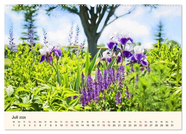 Produktbild: Die Jahreszeiten. Magie des Wandels (Wandkalender 2026 DIN A2 quer), CALVENDO Monatskalender