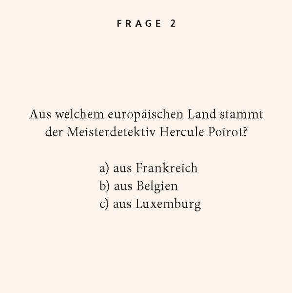 Produktbild: Ber&uuml;hmte Detektive-Quiz