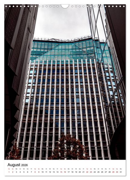 Produktbild: London Financial District (Wandkalender 2026 DIN A3 hoch), CALVENDO Monatskalender